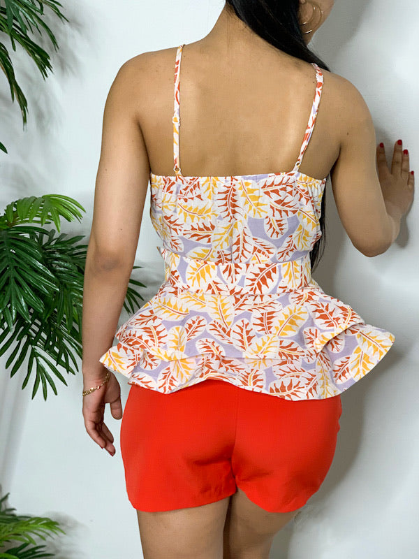 Lina blouse with belt